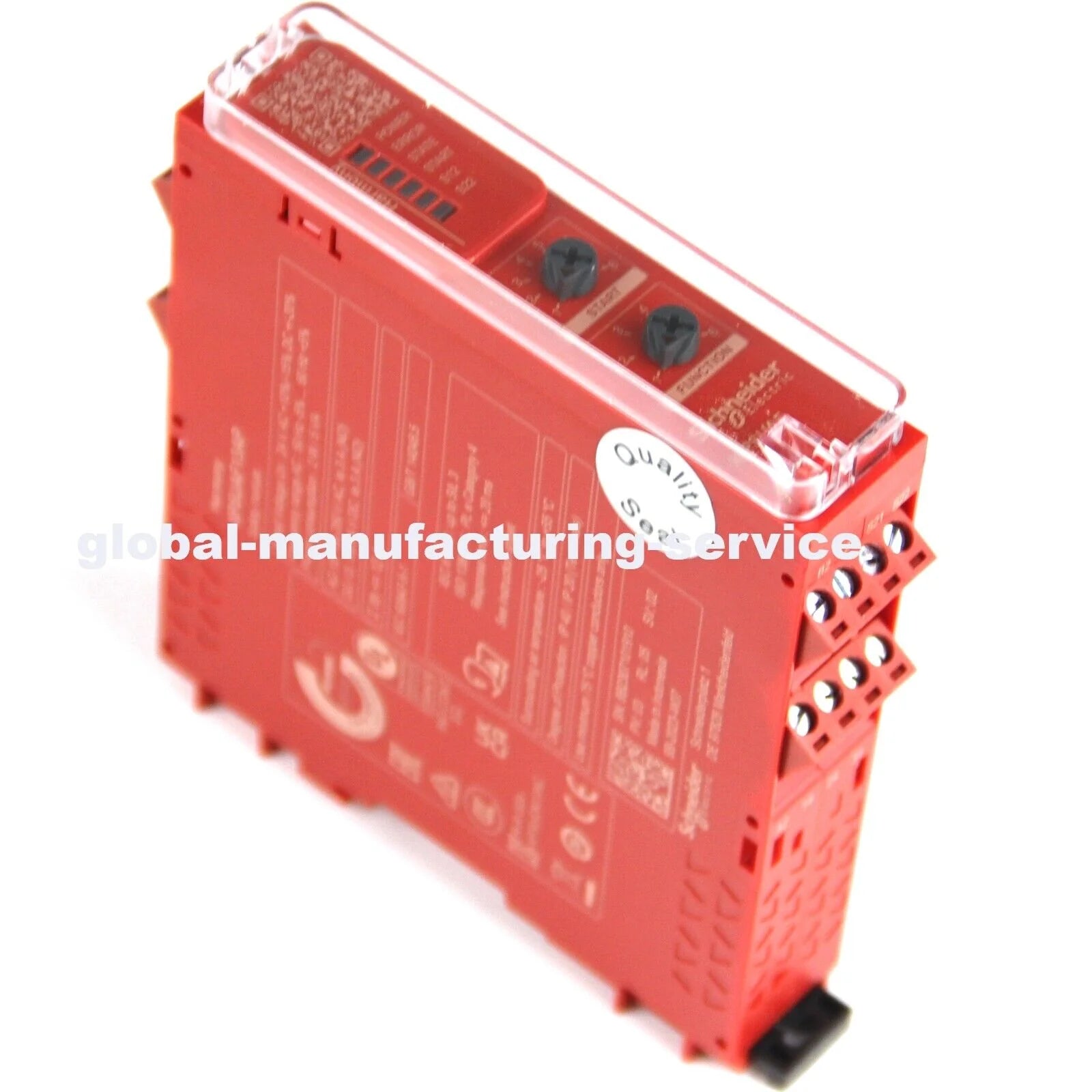 Schneider Safety Relay XPSUAF13AP | Schneider Safety Relay with 13A Fast Acting Current Limiting | Schneider Electric Safety Relay for Overcurrent Protection - SCHNEIDER ELECTRIC [1]