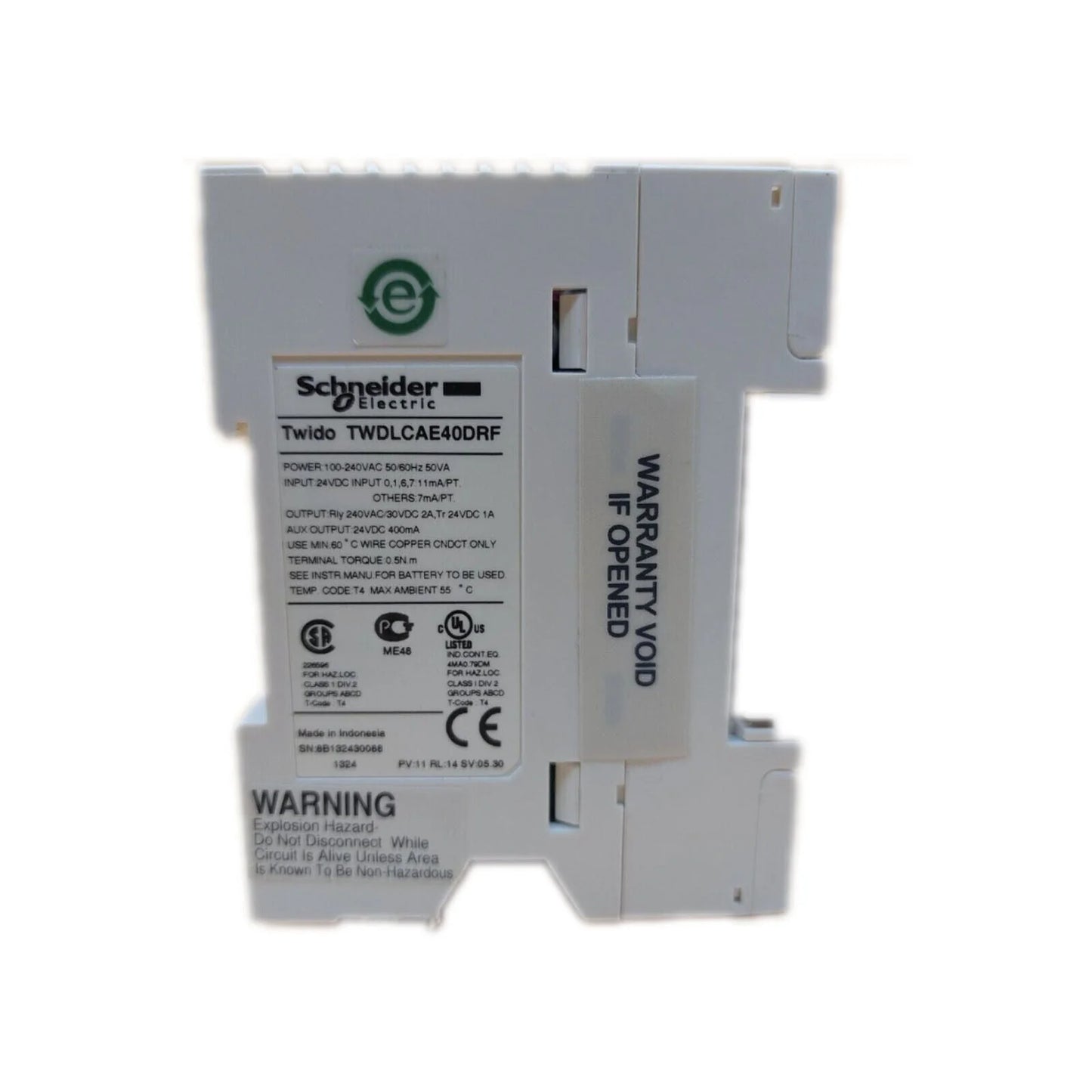 Schneider Twido TWDLCAE40DRF PLC Base Unit - SCHNEIDER ELECTRIC [4]
