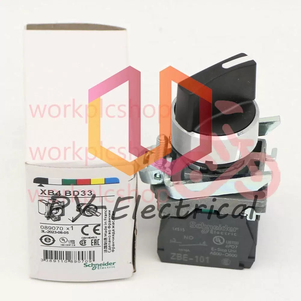 Schneider XB4BD33 1PCS Unopened XB4-BD33 Push button switch [1]