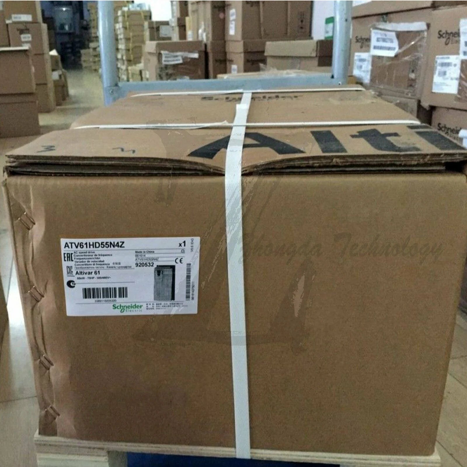 Schneider inverter ATV61HD55N4Z : ATV61 55kW 3P 380VAC - SCHNEIDER [2]