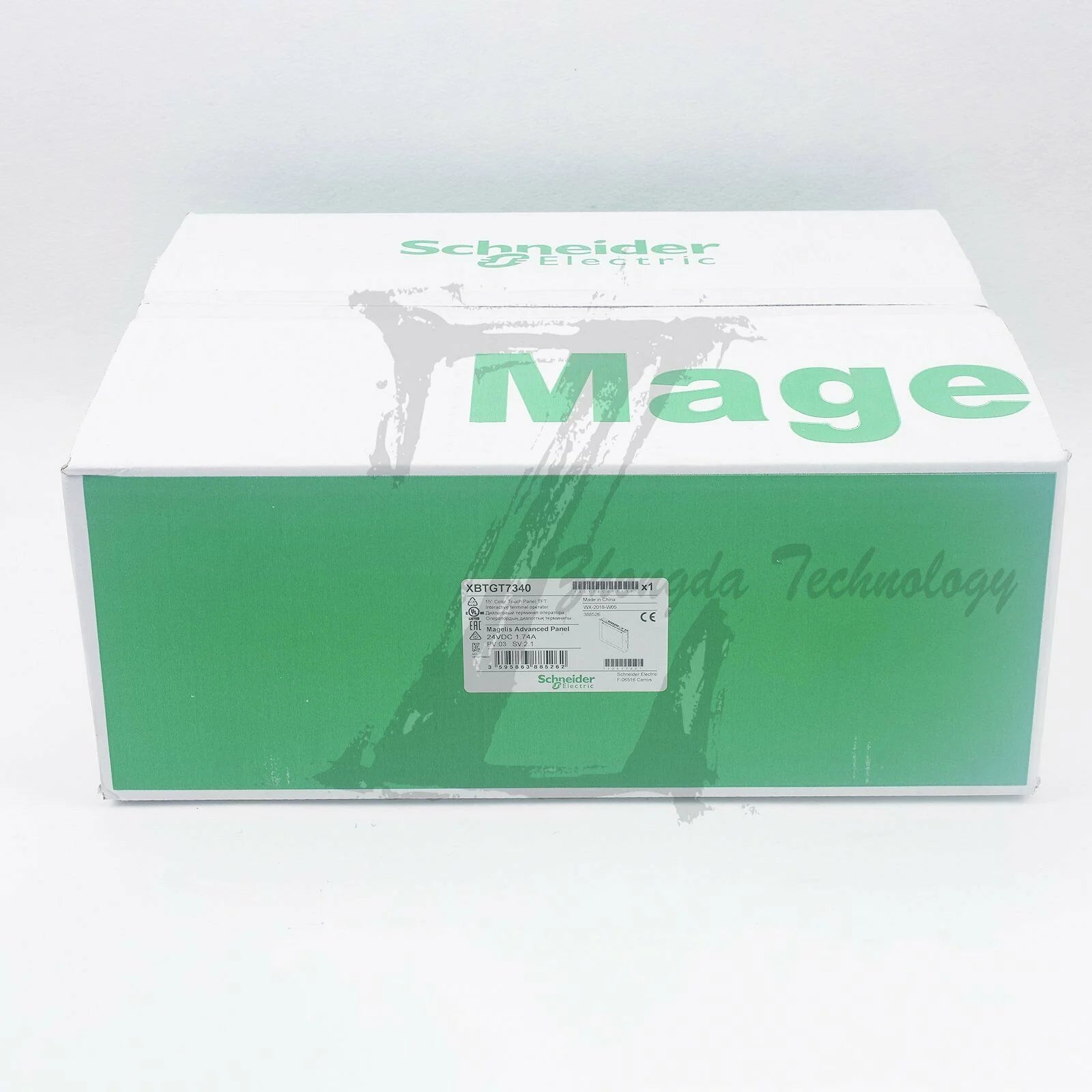 Schneider touch screen XBTGT7340, 15 inches, 65536 colors, Ethernet port - SCHNEIDER ELECTRIC [1]