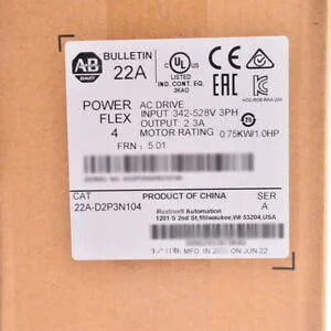 Sealed AB 22B-D2P3N104 Powerflex 40 AC Drive 1PCS - SEALED AB [1]