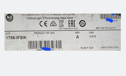 Sealed Allen-Bradley 1756-IF8IK Analog Input Module Isolator - ALLEN-BRADLEY [1]