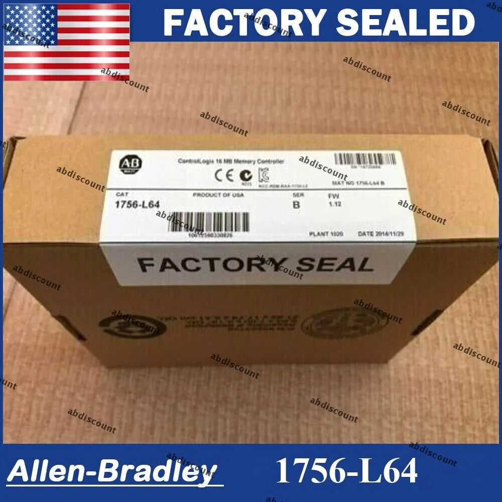 Sealed Allen Bradley 1756-L64 ControlLogix 16MB Memory Controller AB - ALLEN BRADLEY [1]