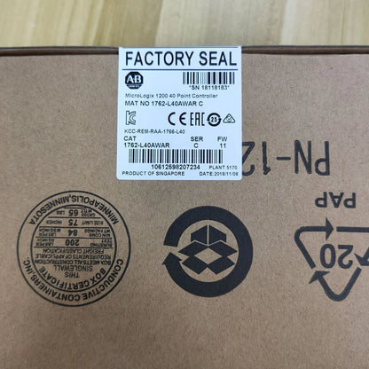Sealed Allen Bradley 1762-L40AWAR Ser C MicroLogix 1200 Controller - SEALED ALLEN BRADLEY [5]