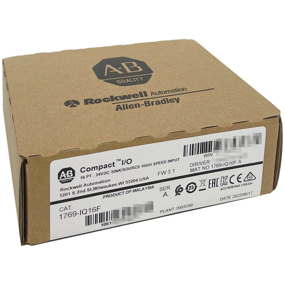 Sealed Allen-Bradley 1769-IQ16F Compact Sink Input Module 24VDC 16pt - ALLEN-BRADLEY [1]