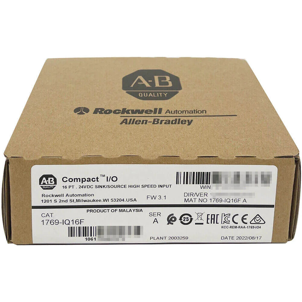 Sealed Allen-Bradley 1769-IQ16F Compact Sink Input Module 24VDC 16pt - ALLEN-BRADLEY [3]