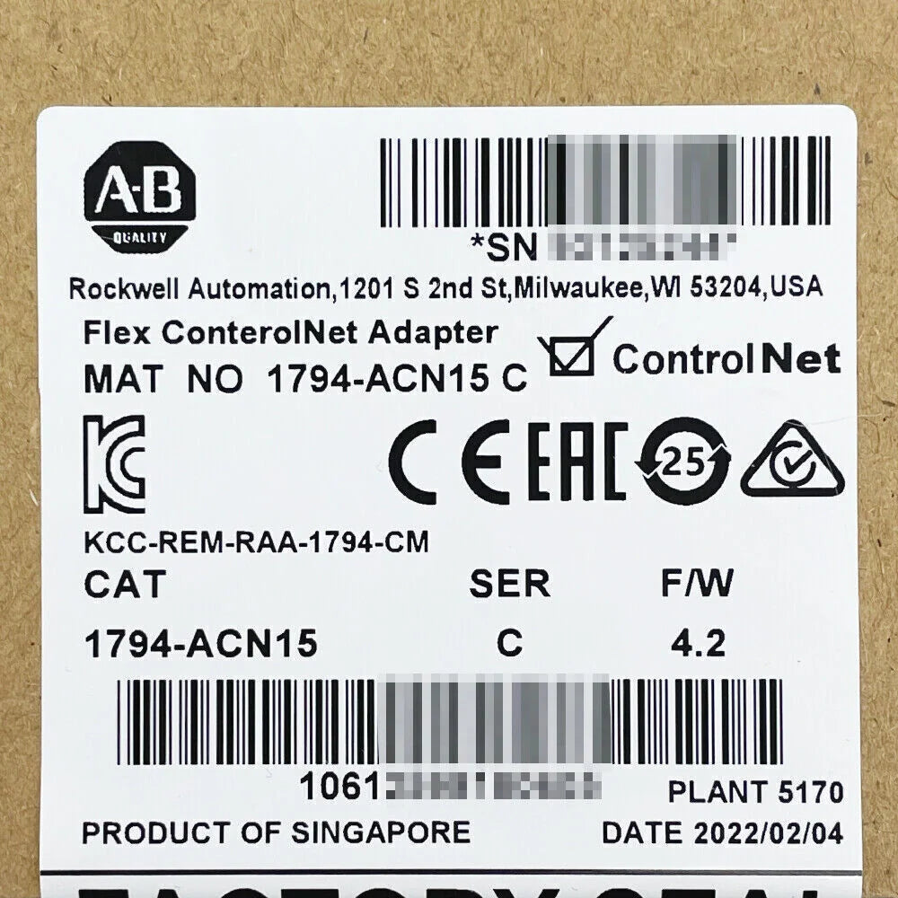 Sealed Allen-Bradley 1794-ACN15 Adapter Module for Flex Ser C Series - ALLEN-BRADLEY [2]