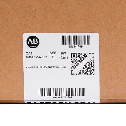 Sealed Allen-Bradley 2080-LC50-24QBB Micro850 24 EtherNet/IP Controller with 24V Input, 50A Output, IP67 Enclosure, 850W Power, 24 EtherNet/IP, Allen-Bradley Controller - ALLEN-BRADLEY [5]