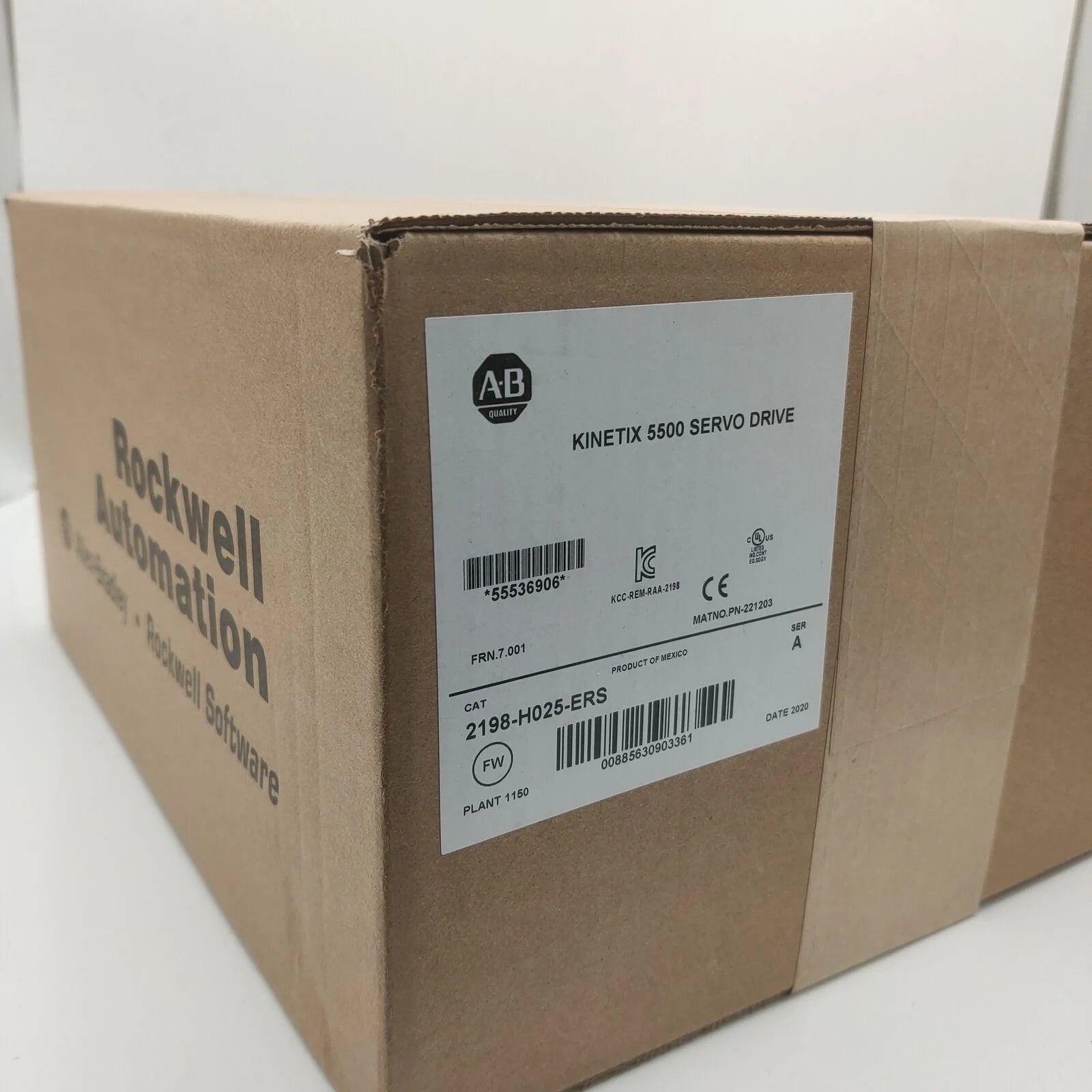Sealed Allen-Bradley 2198-H025-ERS Kinetix 5500 20 Amp Servo Drive - ALLEN-BRADLEY [3]