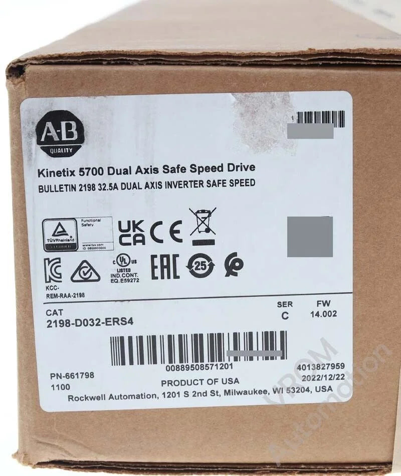 Sealed Allen Bradley Kinetix 5700 Servo Drive with 2198-D032-ERS4 Controller C - ALLEN BRADLEY [1]