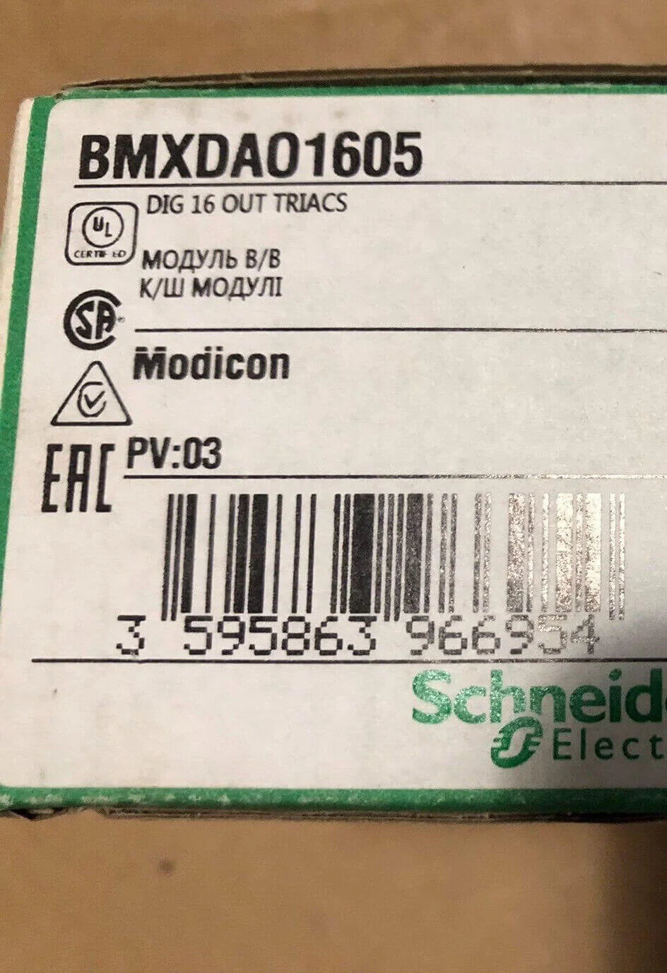 Sealed BMXDAO1605 Schneider Electric BMXDAO1605 - SCHNEIDER ELECTRIC [1]