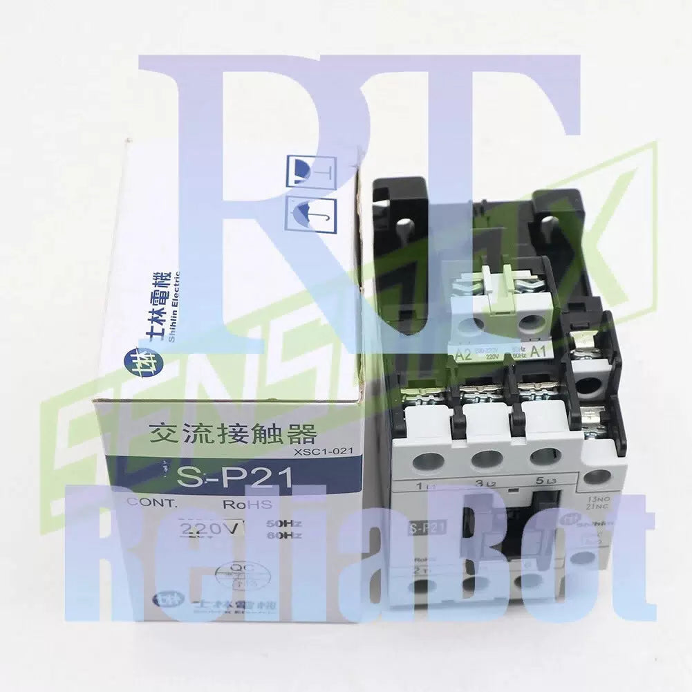 Shihlin S-P21 AC Magnetic Contactor 21A 220V 1PCS [1]