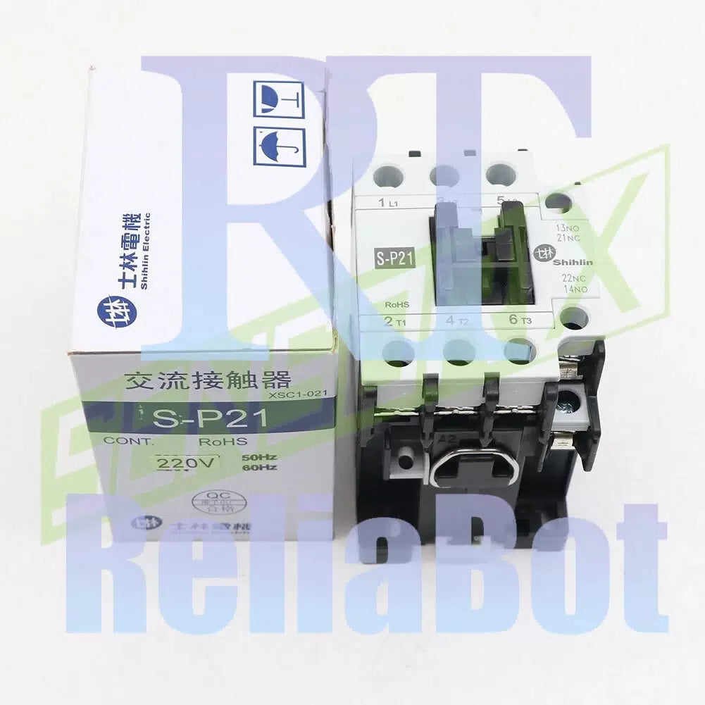 Shihlin S-P21 AC Magnetic Contactor 21A 220V 1PCS [2]
