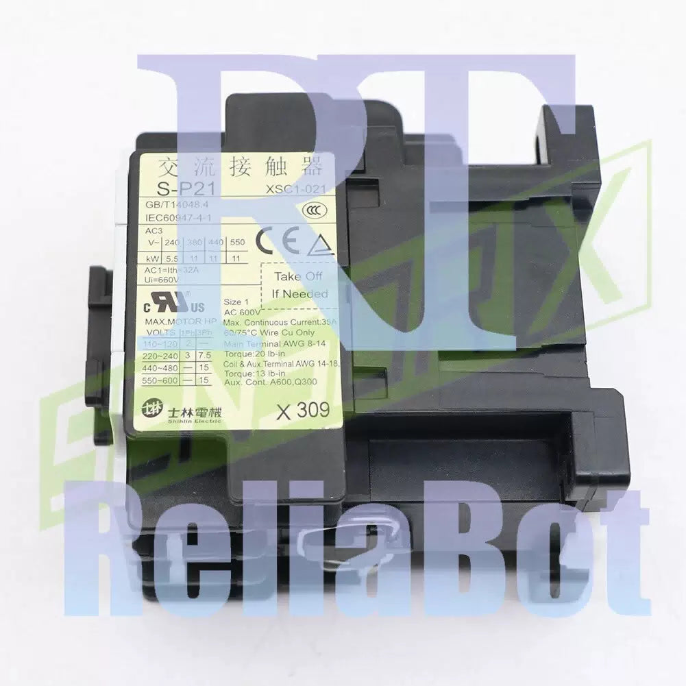 Shihlin S-P21 AC Magnetic Contactor 21A 220V 1PCS [5]