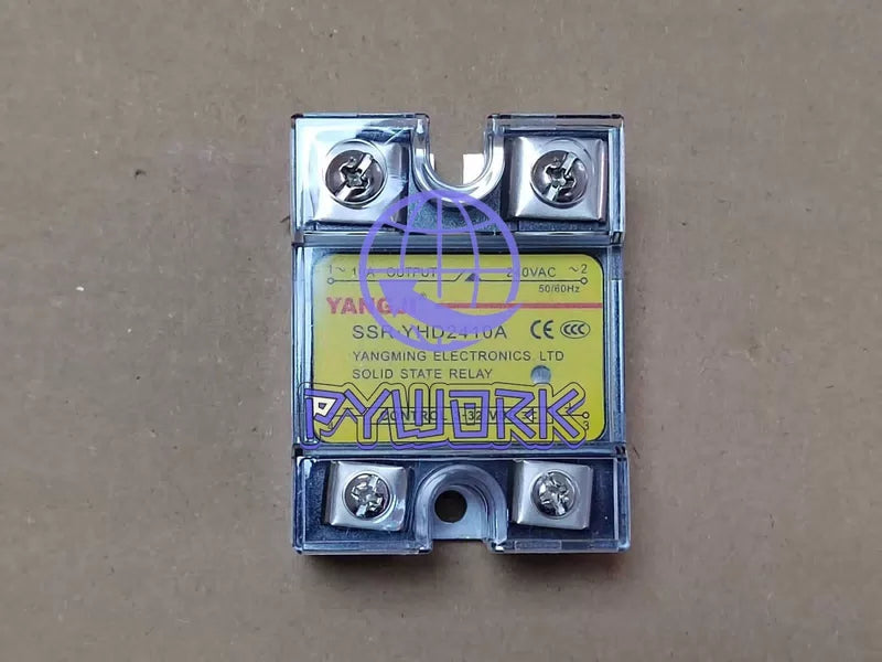 Single-phase DC controlled AC DC-AC SSR solid state relay YHD2410A 240VAC 10A~ [2]