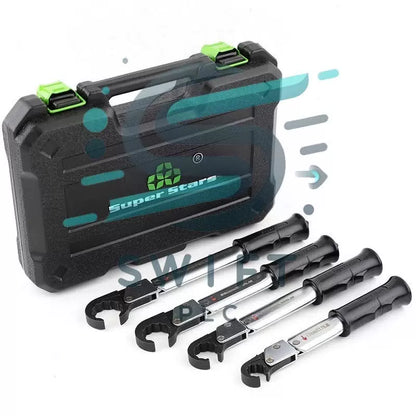 Super Stars ST-02-L 4-Piece Ratchet Torque Wrench Set Compatible w/R410A R32 [2]
