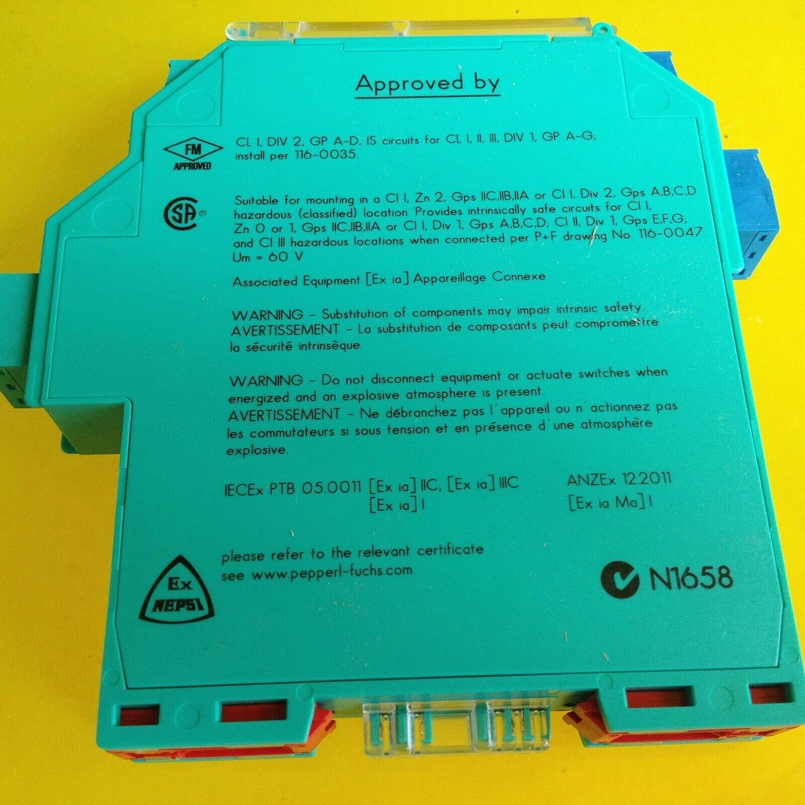 Switch Amplifier KFD2-SOT2-EX2 - PEPPERL+FUCHS [4]