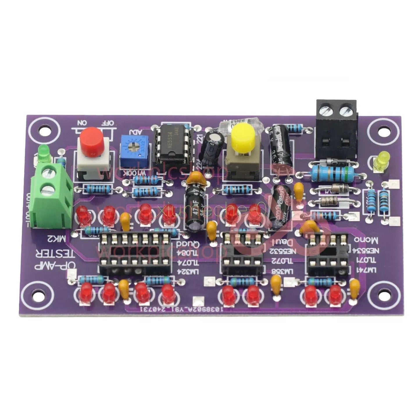 T2 Op Amps Op Amps Test Board Single Op Amps Dual / Quad Op Amps 200KHZ 10HZ [4]