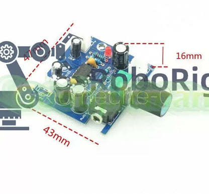 TDA2822 DC 5-12V Dual Channel Stereo Mini Audio Power Amplifier Board AMP [4]