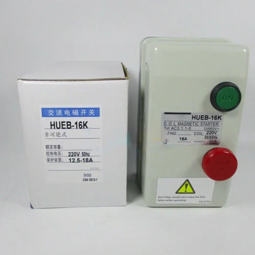 TECO HUEB-16K Control Motor Magnetic Starter 12.5-18A - TECO [1]