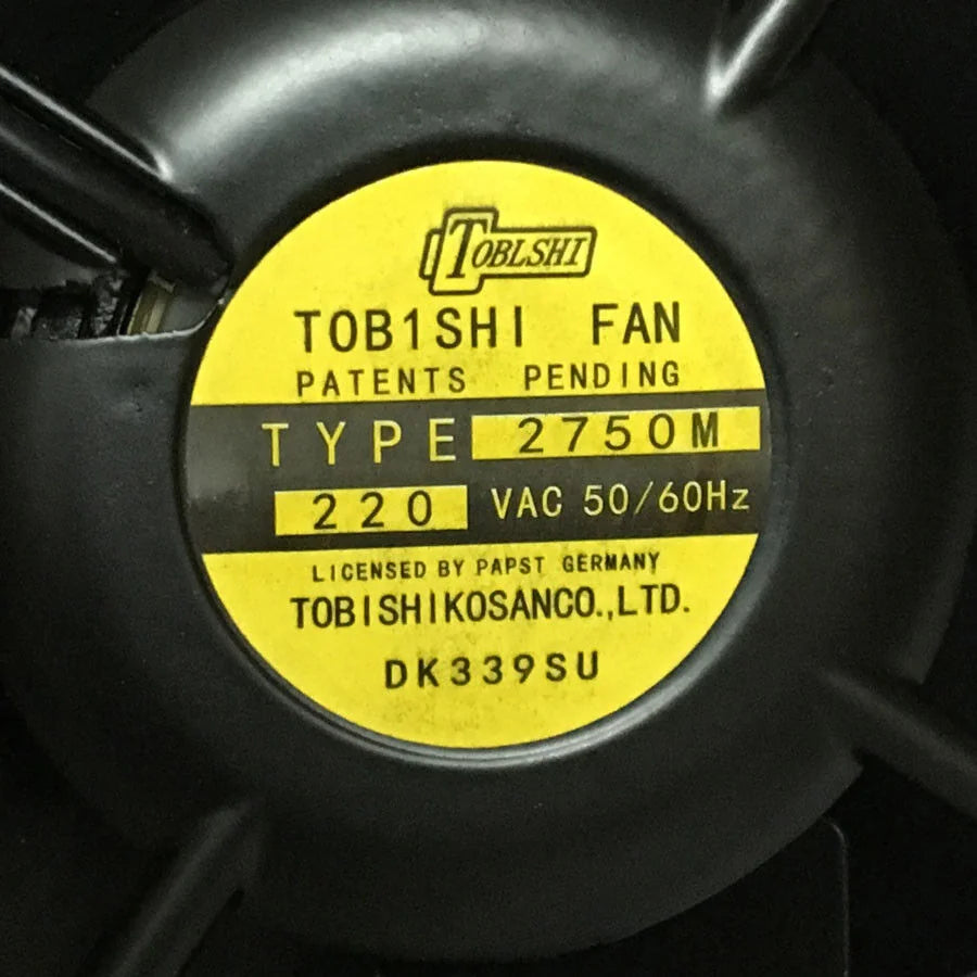 TOBISHI TYPE 2750M 45W 220V 0.3A 160mm Oven Cabinet Cooling Fan - TOBISHI [2]