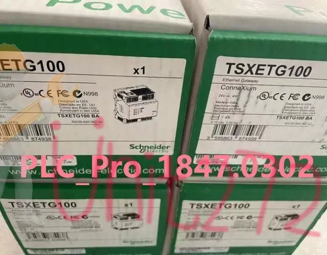 TSXETG100 1PCS Schneider TSXETG100 PLC Ethernet Modbus Fast ship #u [1]