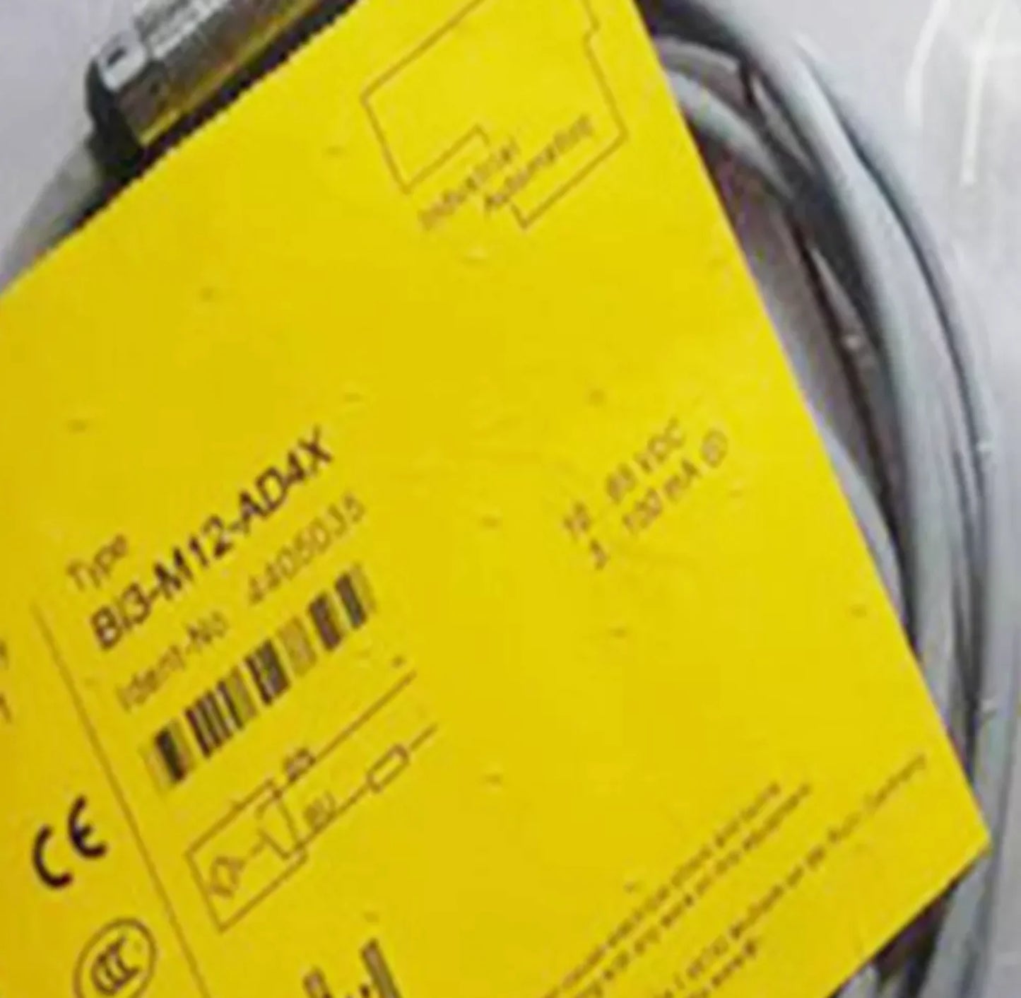 TURCK BI3-M12-AD4X 100 mA M12 3MM SHIELDED BRASS INDUCTIVE PROXIMITY SENSOR - TURCK [1]