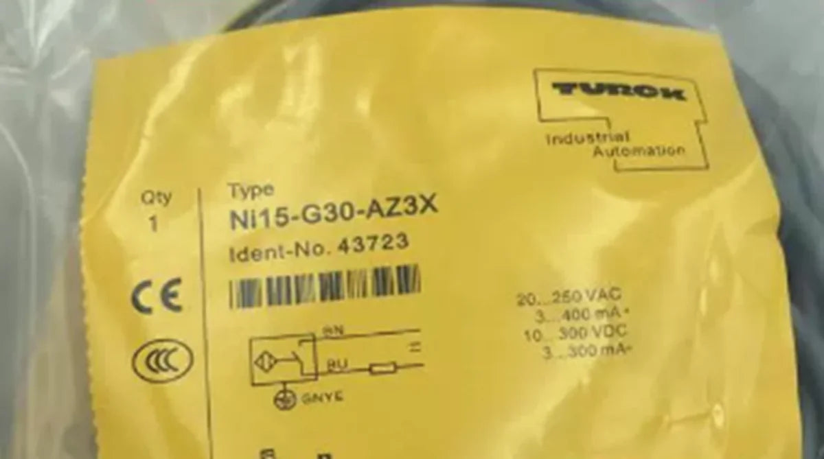 TURCK NI15-G30-AZ3X Inductive Proximity Switch Sensor 2-Wire AC/DC 30mm - TURCK [1]