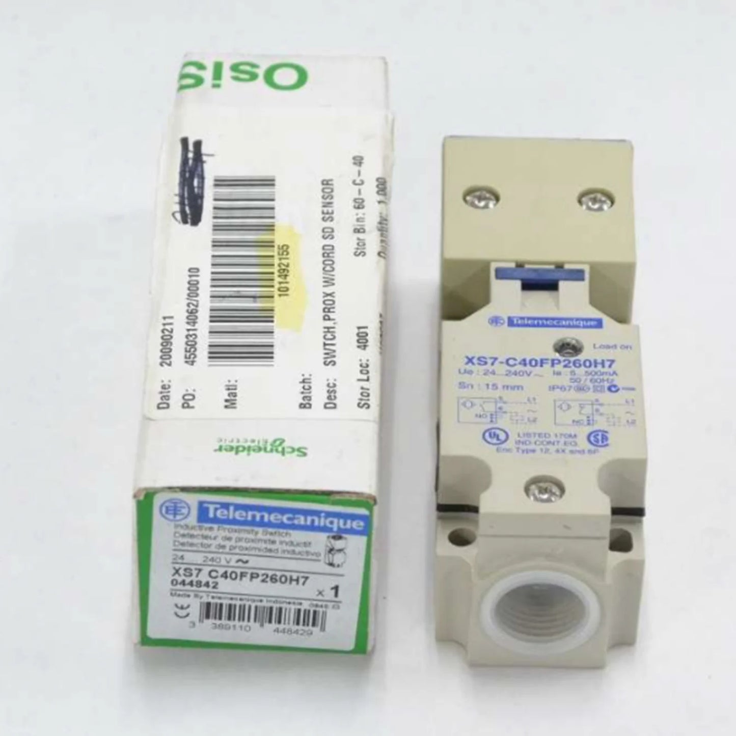 Telemecanique XS7C40FP260H7 Proximity Switch - TELEMECHANIC [1]