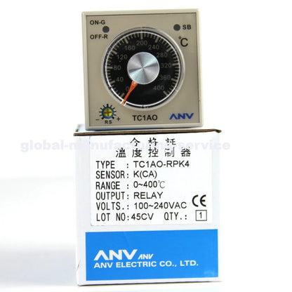 Temperature Controller 0-400℃, 100-240VAC - ANV [8]