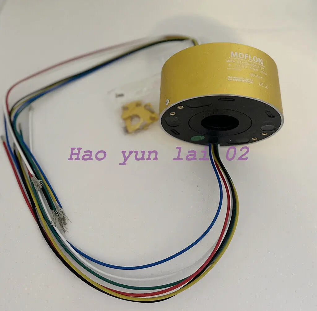 Through Hole Slip Ring Dia.30mm 6C/10A Conductive Ring - INDUSTRIALCOMPONENTS [2]