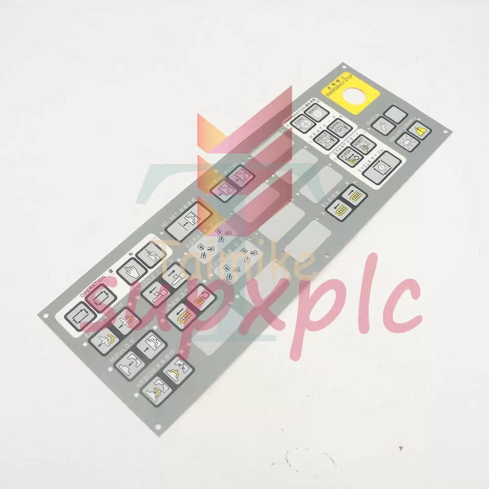 Toshiba injection molding machine INJECTVISOR V50 Operating Membrane Overlay 1PC [3]
