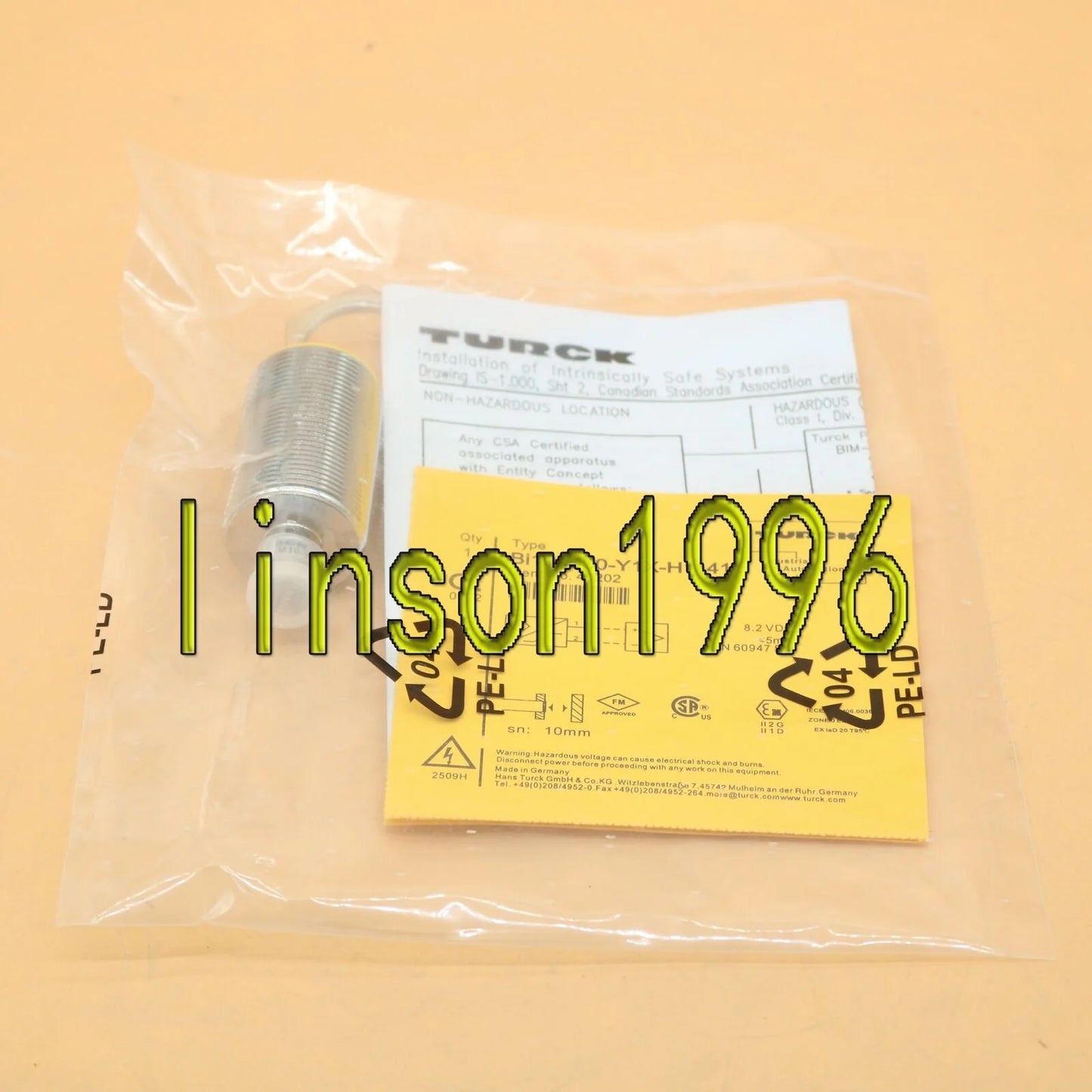 Turck Inductive Sensor Bi10-M30-Y1X-H1141 - TURCK [3]