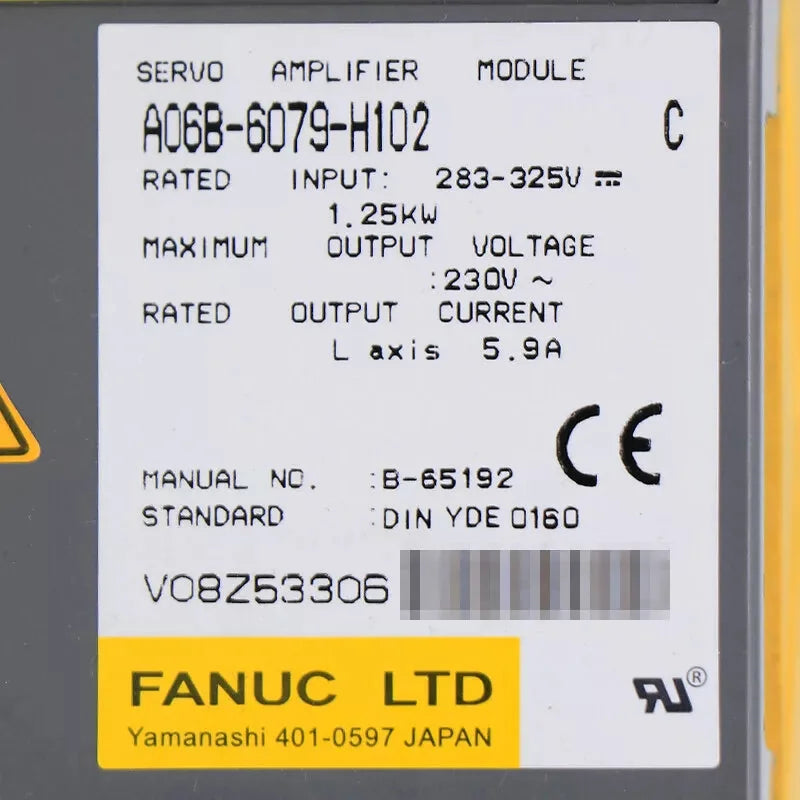 USED FANUC A06B-6079-H102 Servo Drive Expedited Shipping - FANUC [4]