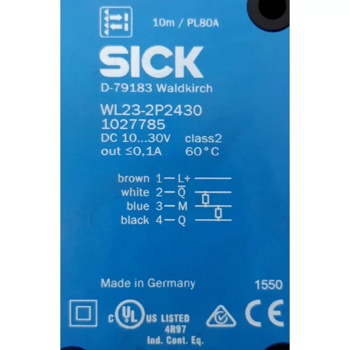 US FREE TAX Sick WL23-2P2430 WL232P2430 1027785 Photoelectric #u [10]