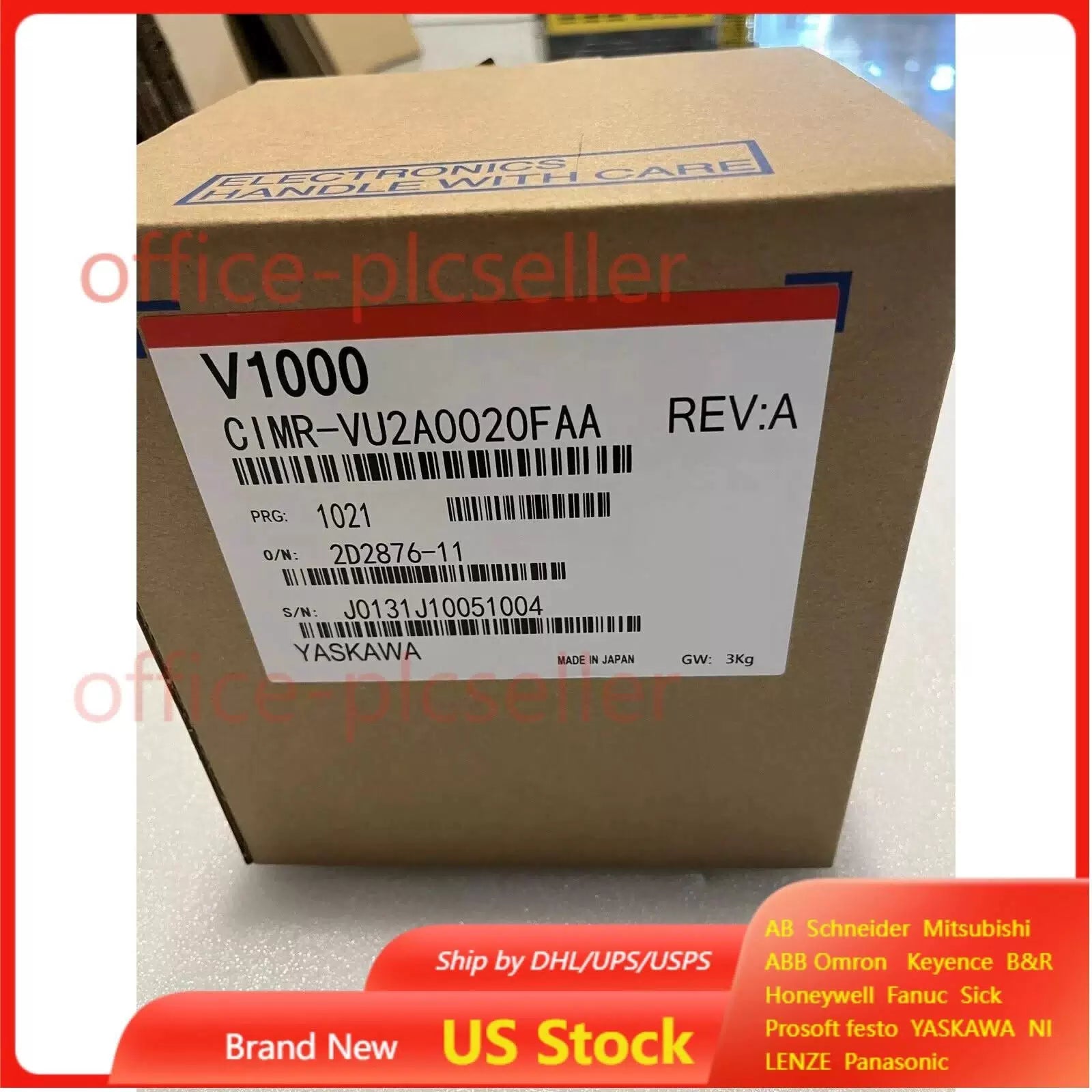 US FREE TAX YASKAWA ELECTRIC CIMR-VU2A0020FAA DRIVE [1]