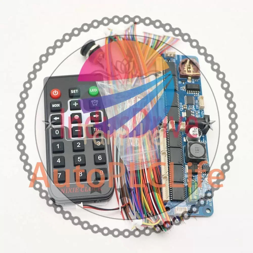 Universal Nixie Tube Clock 6 Digit+Remote Control Kit for IN12 IN14 IN18 qs30-1 [1]
