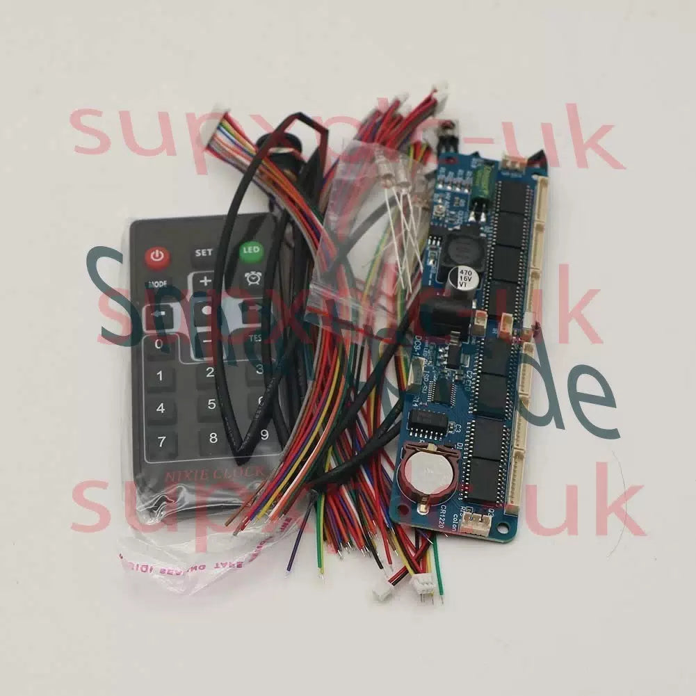 Universal Nixie Tube Clock 6 Digit+Remote Control Kit for IN12 IN14 IN18 qs30-1~ [3]