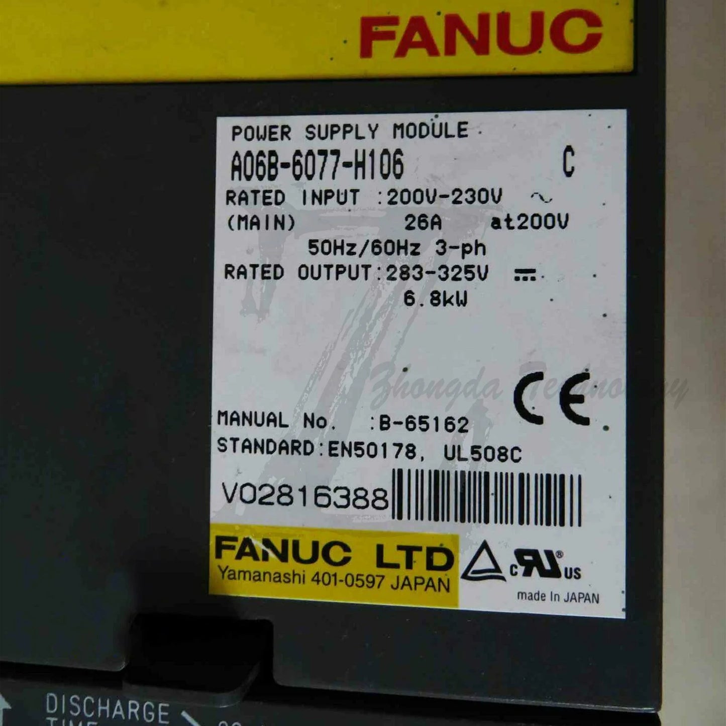 Used 1PCS FANUC A06B-6077-H106 A06B6077H106 Tested It In Good Condition - FANUC [1]