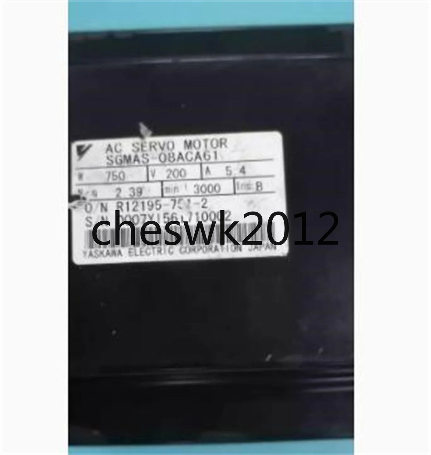 Used 1PCS Yaskawa Servo Motor SGMAS-08ACA61 in good condition - YASKAWA [3]