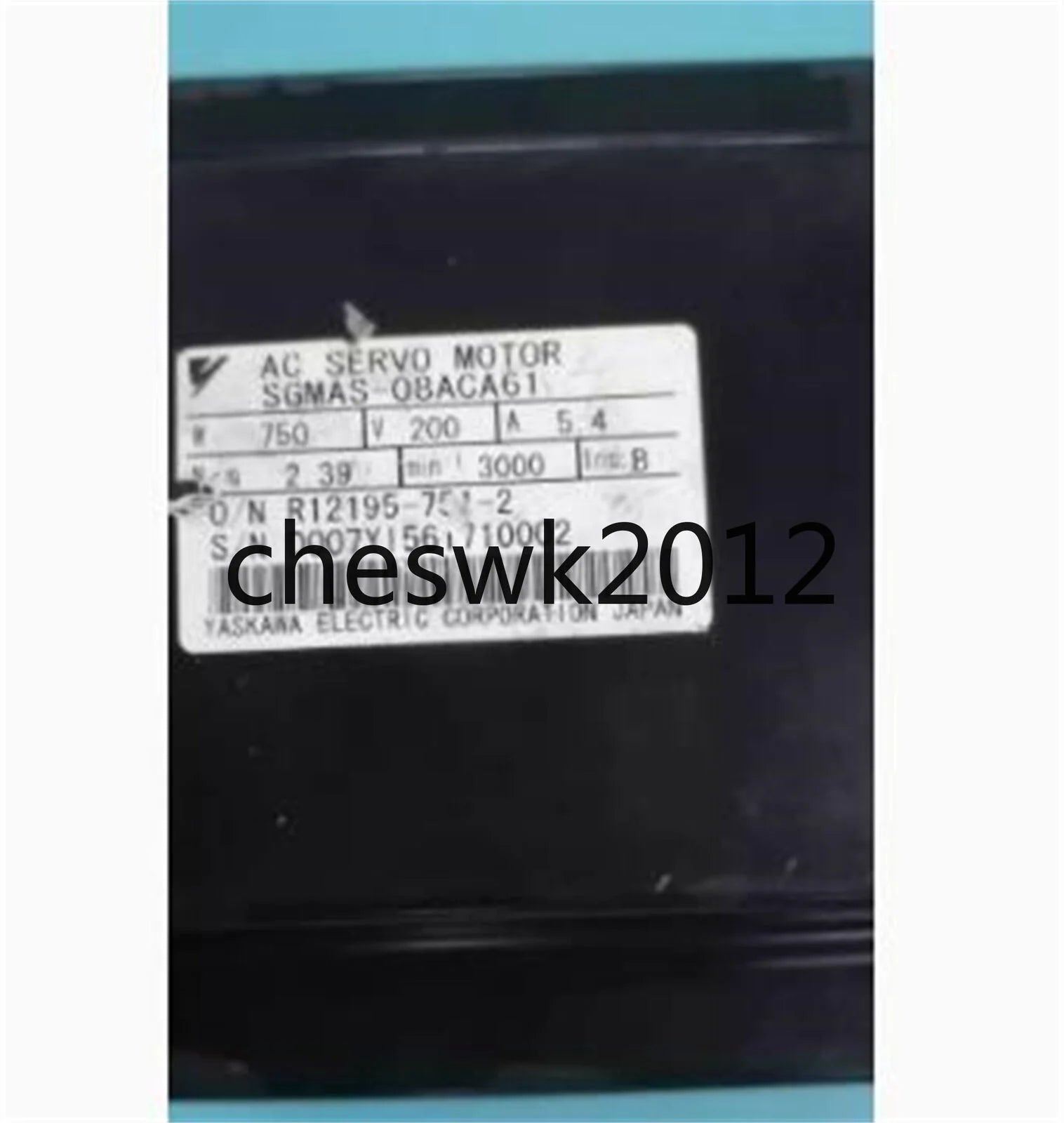 Used 1PCS Yaskawa Servo Motor SGMAS-08ACA61 in good condition - YASKAWA [3]