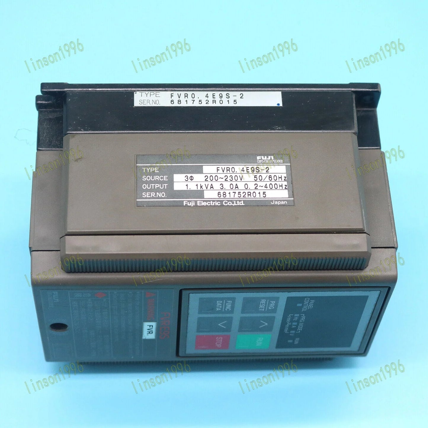 Used 1PC 220V 0.4KW Inverter FVR0.4E9S-2 Tested Good Condition - FUJI [1]