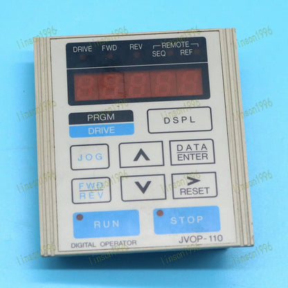 Used 1PC YASKAWA Inverter Operation Panel JVOP-110: Perfectly Works - YASKAWA [3]