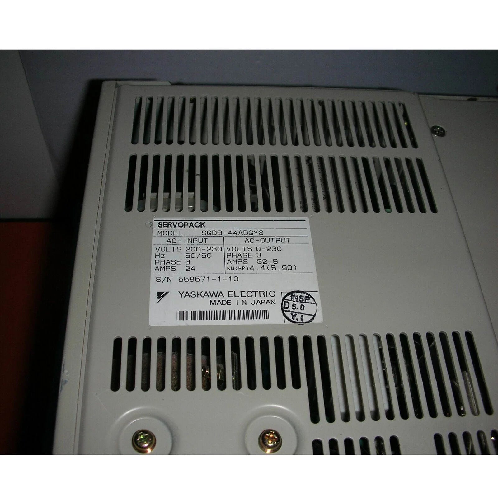 Used 1PC Yaskawa Servo Drive SGDB-44ADGY8 - High Precision Industrial Control System - YASKAWA [4]