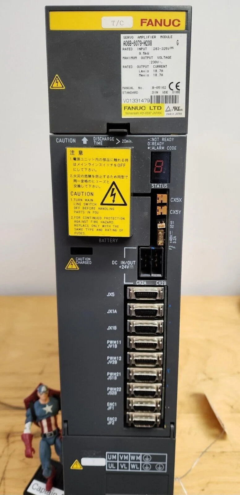 Used Amada Fanuc A06B-6079-H208 Tested Industrial Fanuc Machine - AMADA [2]