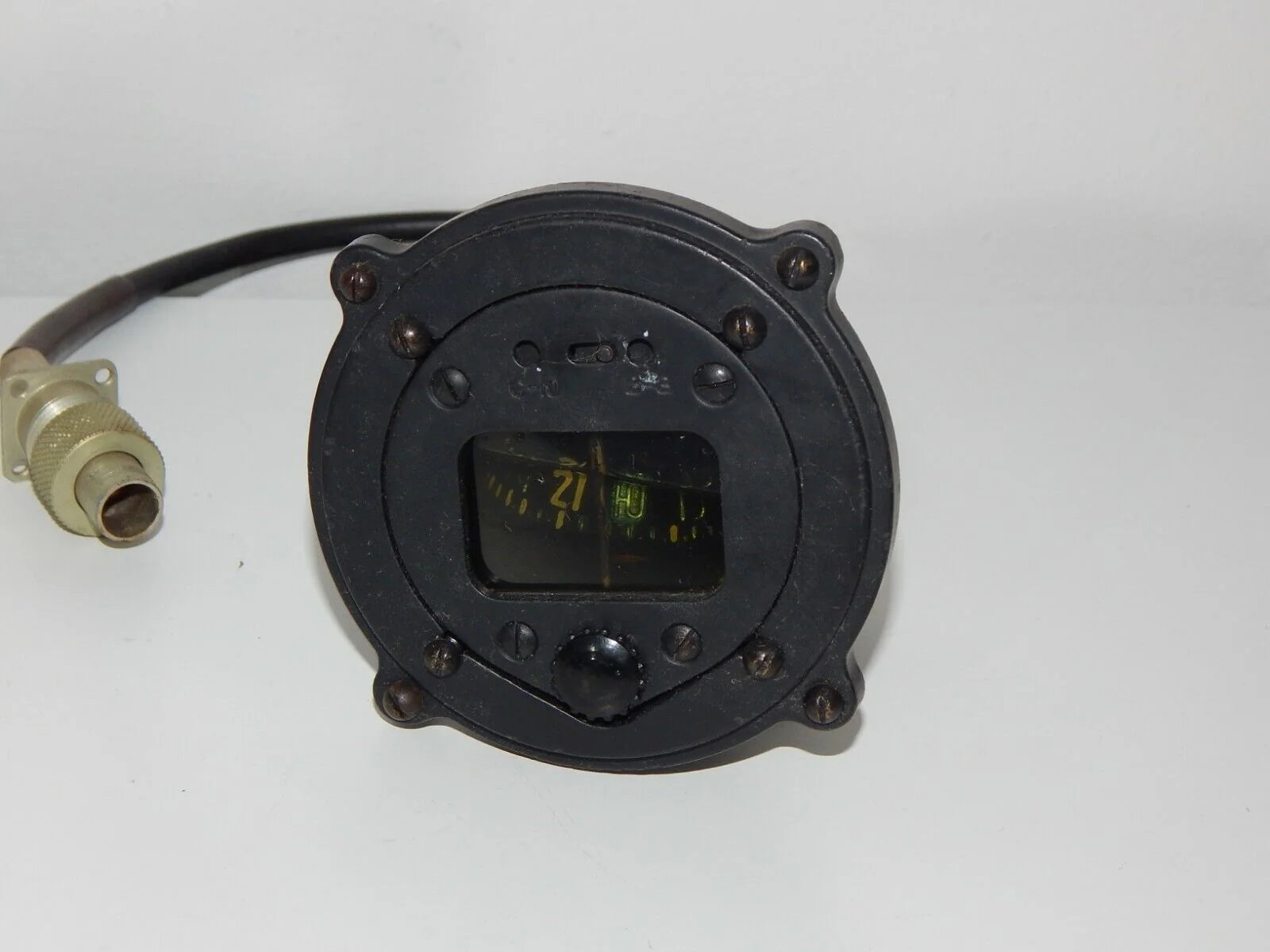 Used Compass KI-12 Indicator Cockpit Aircraft MIG - COMPASS [12]