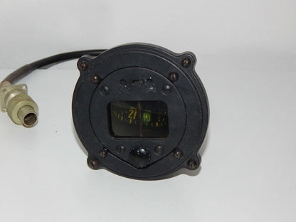 Used Compass KI-12 Indicator Cockpit Aircraft MIG - COMPASS [12]