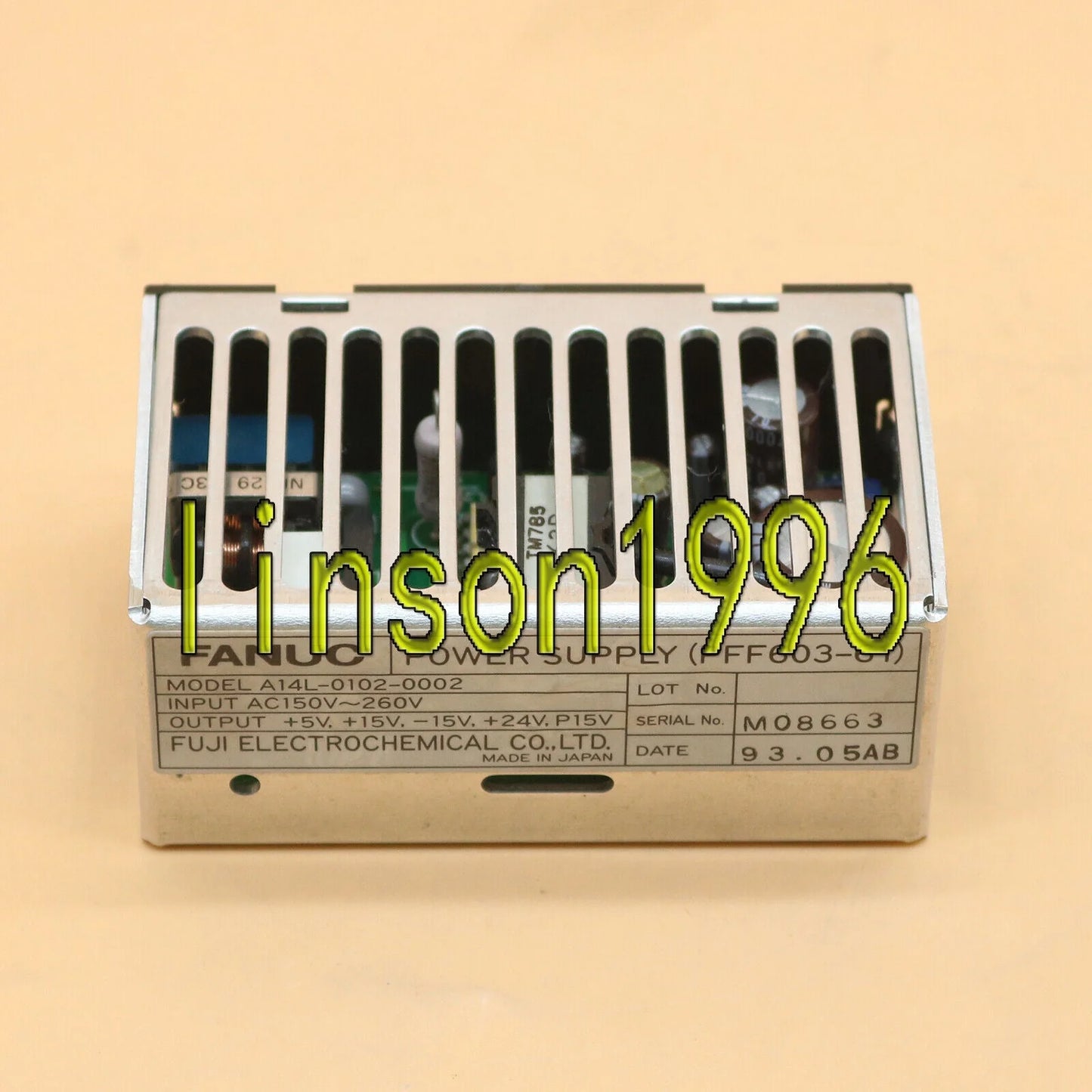 Used Fanuc A14L-0102-0002 Power Supply – Tested Good - FANUC [1]