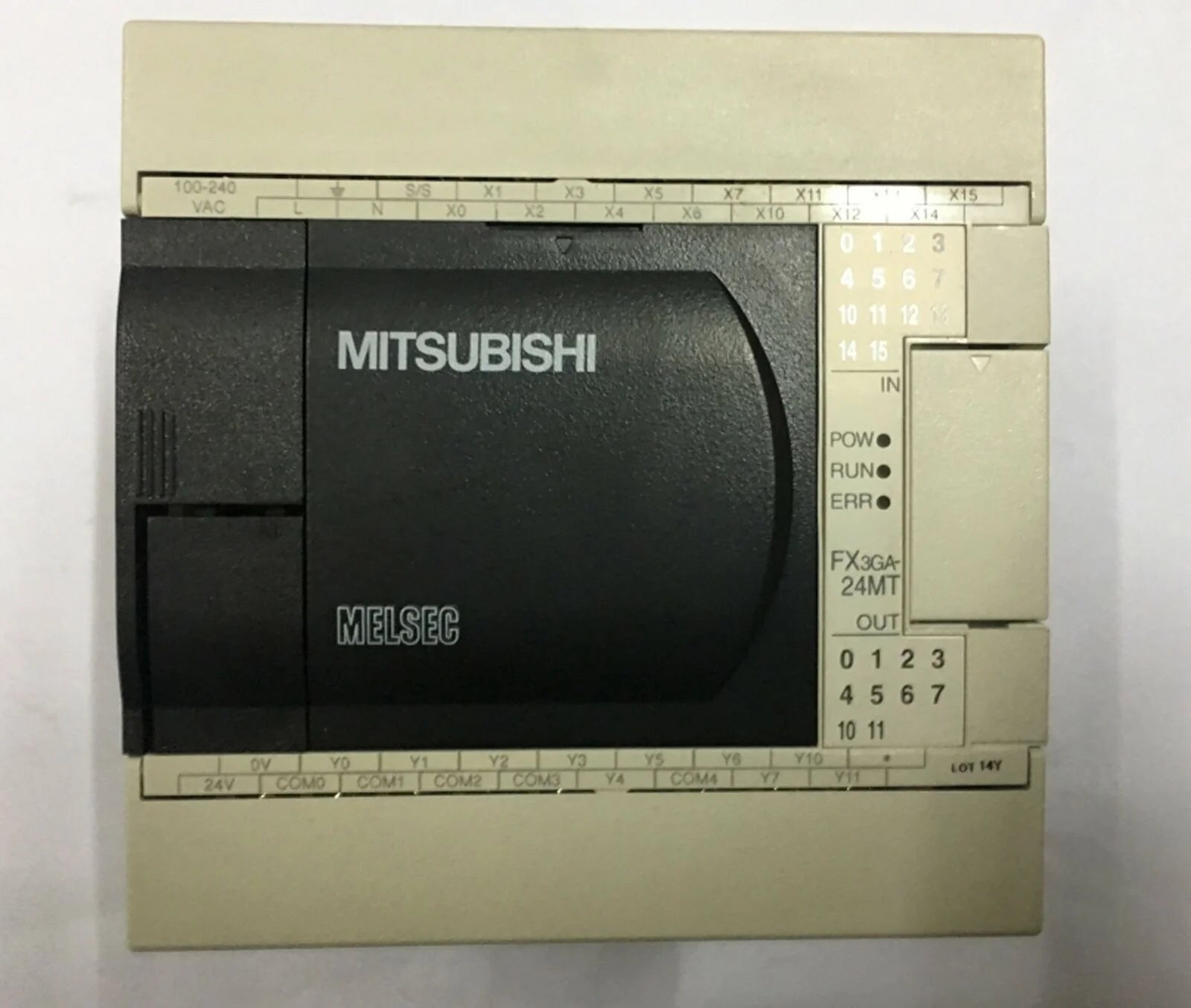 Used Mitsubishi FX3GA-24MT-CM PLC Controller in Excellent Condition - MITSUBISHI [2]